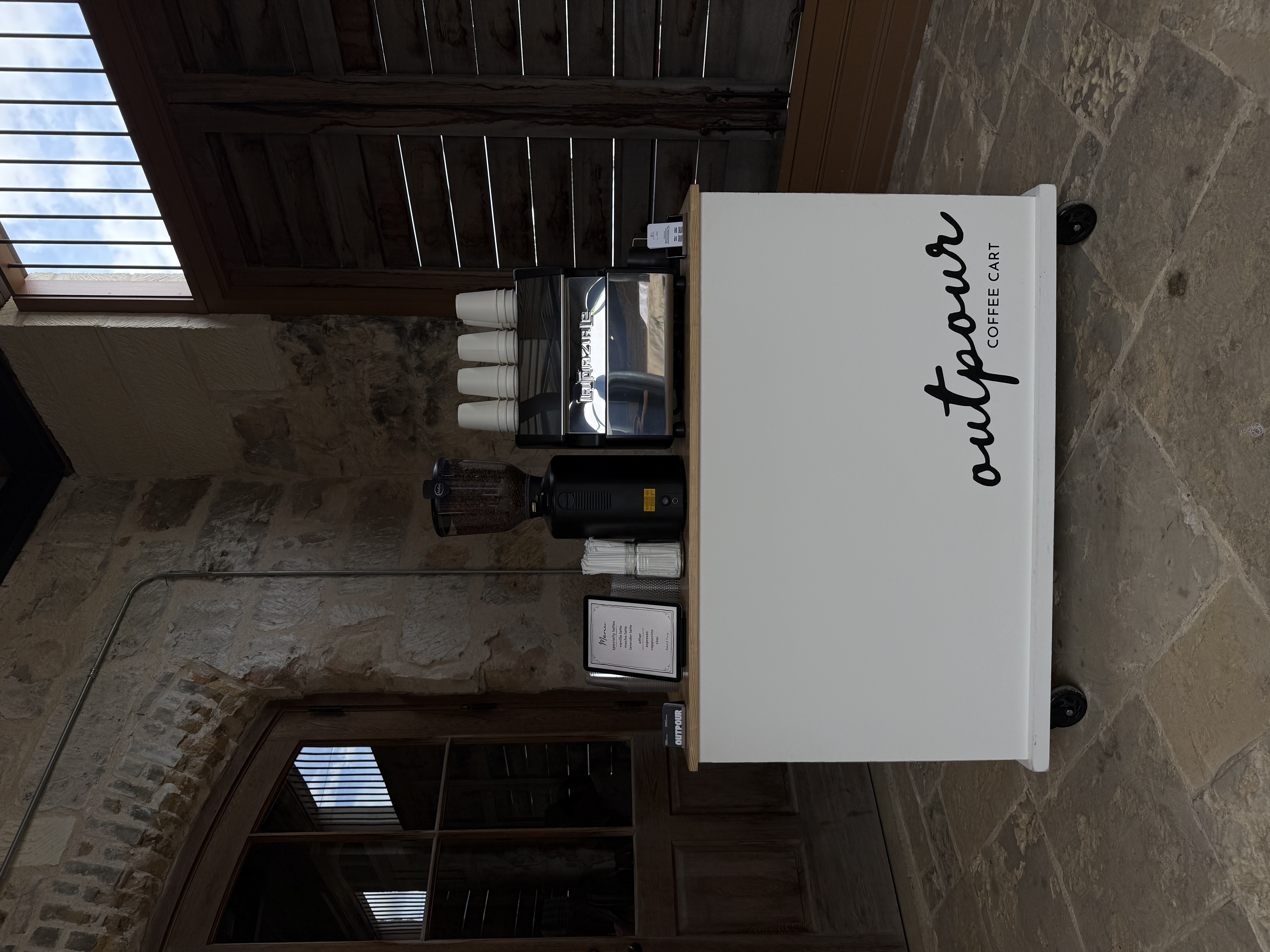 Outpour Coffee Cart