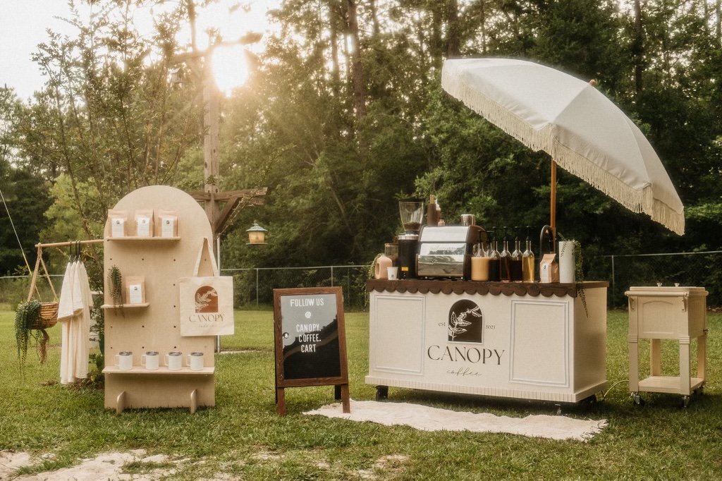Canopy Coffee Cart