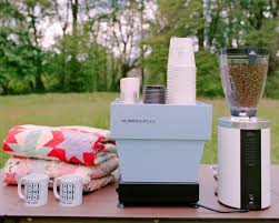 Patchwork Coffee Cart