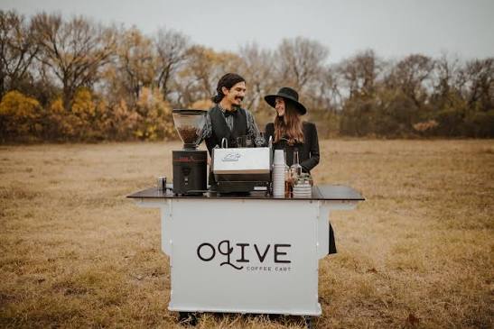 Olive Coffee Cart