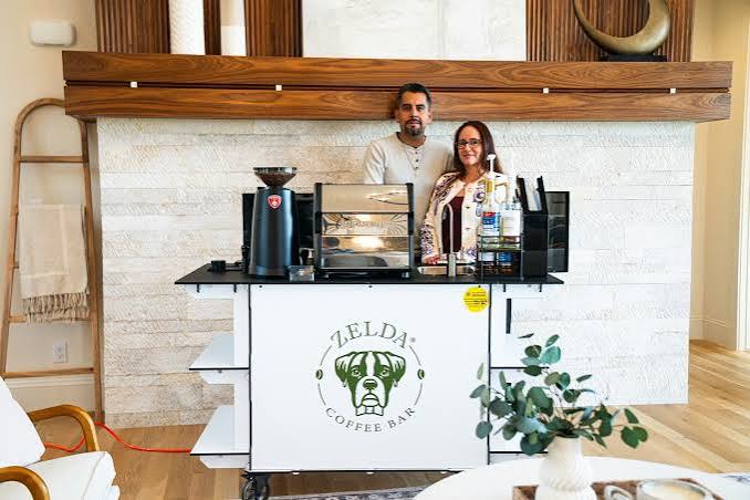Zelda Coffee Catering Cart